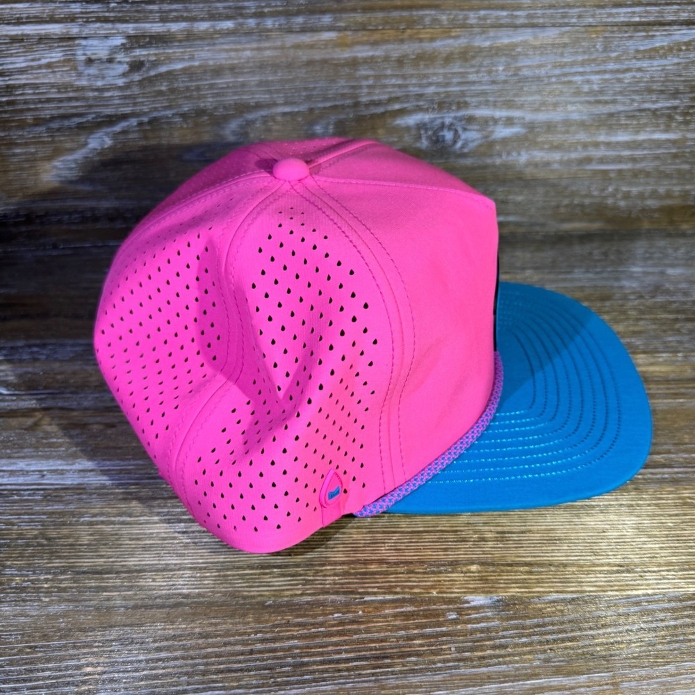 Melin Don't Give A Putt DGAP Coronado Flipper SnapBack Hat Pink Size Classic - Picture 2 of 13